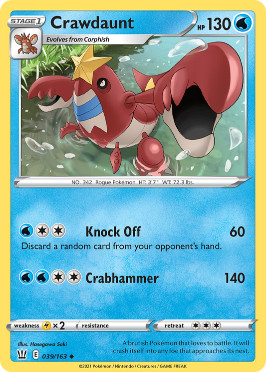 Crawdaunt - Battle Styles - 039