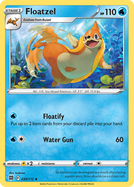 Floatzel - Brilliant Stars - 039