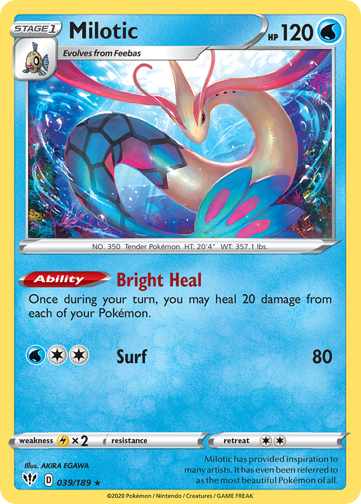 Milotic - Darkness Ablaze - 039