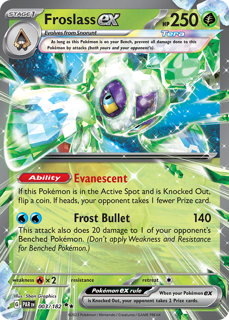 Froslass ex - Paradox Rift - 003