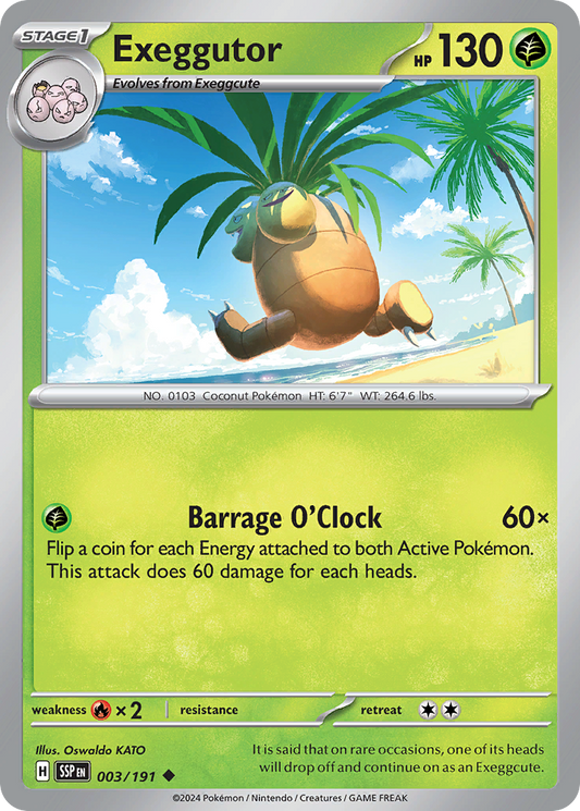 Exeggutor - Surging Sparks - 003