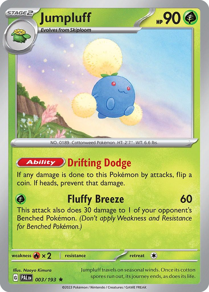 Jumpluff - Paldea Evolved - 003