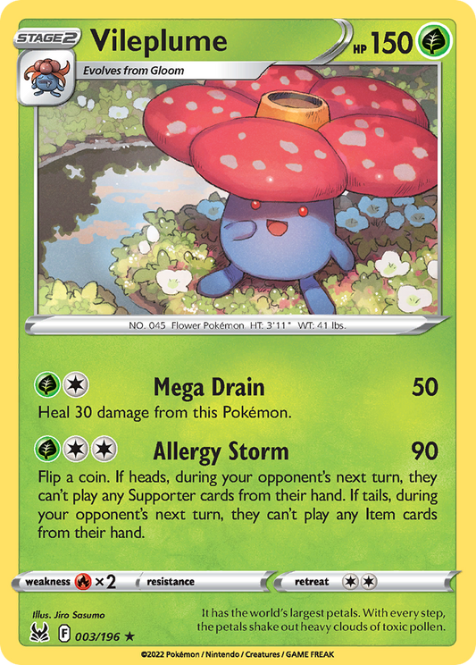 Vileplume - Lost Origin - 003