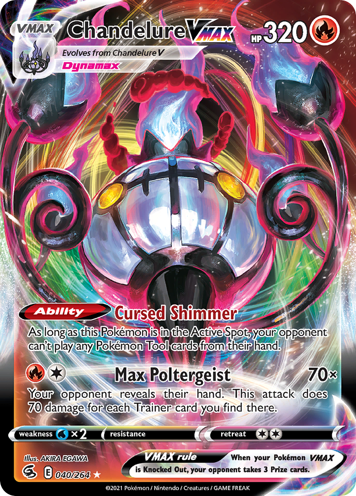 Chandelure VMAX - Fusion Strike - 040