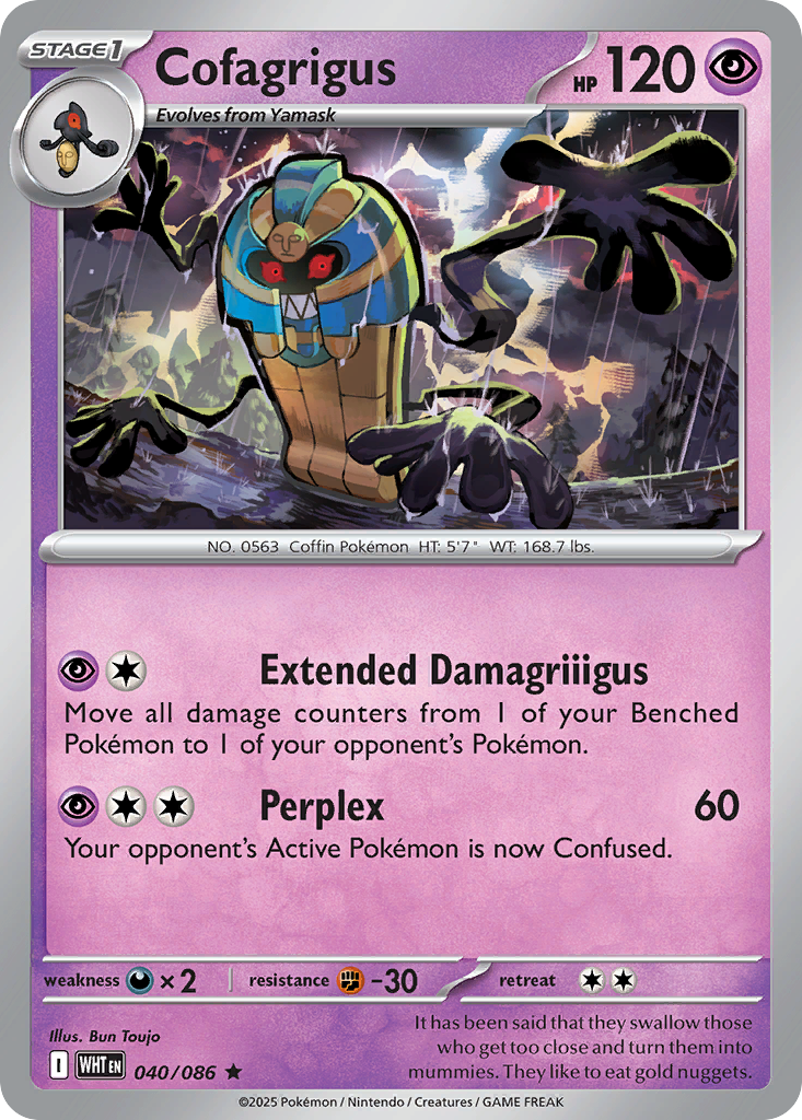 Cofagrigus - White Flare - 040