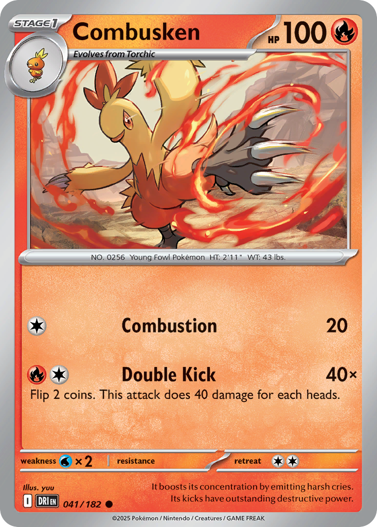 Combusken - Destined Rivals - 041