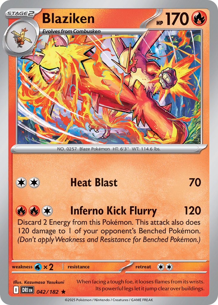 Blaziken - Destined Rivals - 042