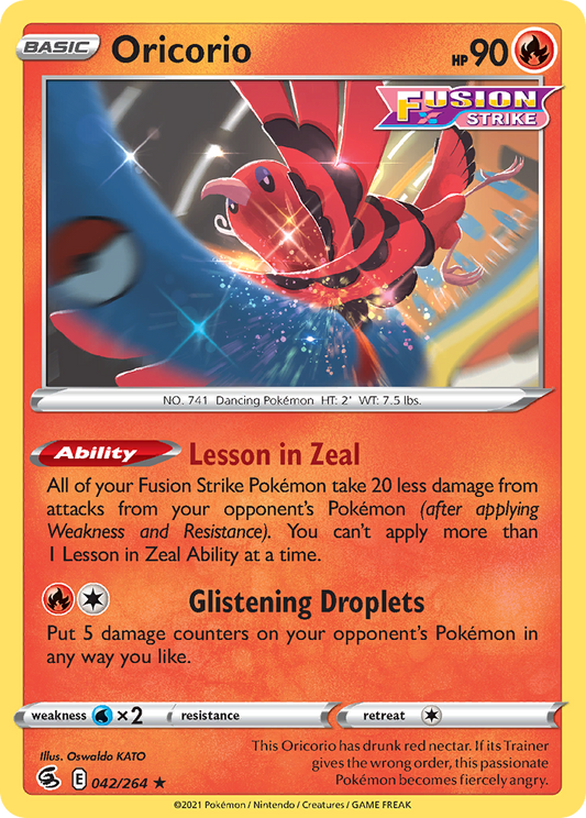 Oricorio - Fusion Strike - 042