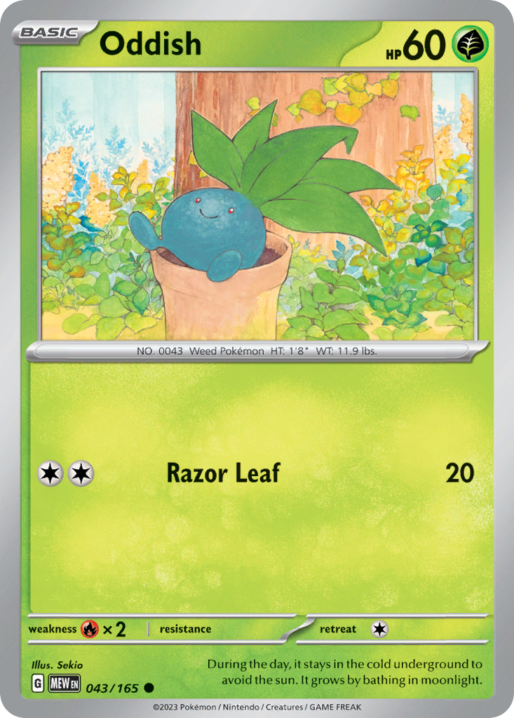 Oddish - 151 - 043