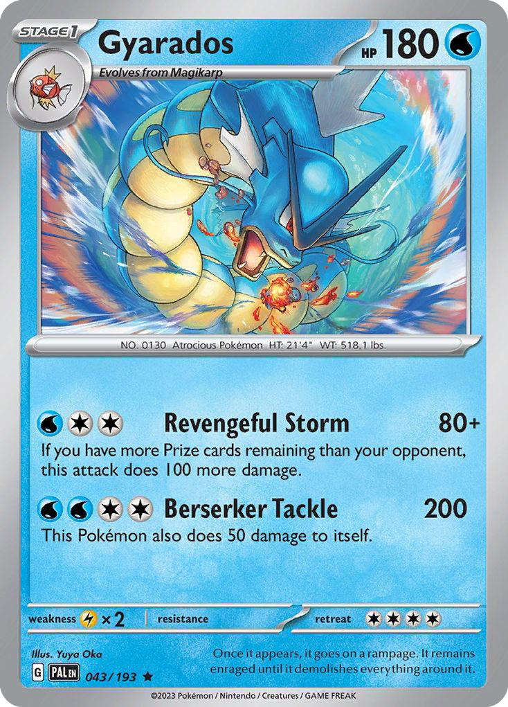 Gyarados - Paldea Evolved - 043