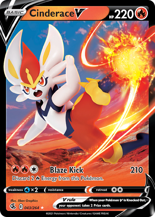 Cinderace V - Fusion Strike - 043