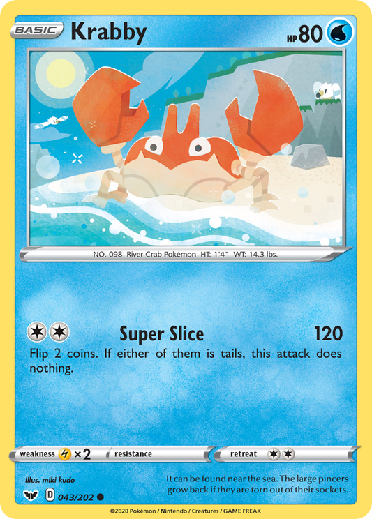 Krabby - Sword & Shield - 043
