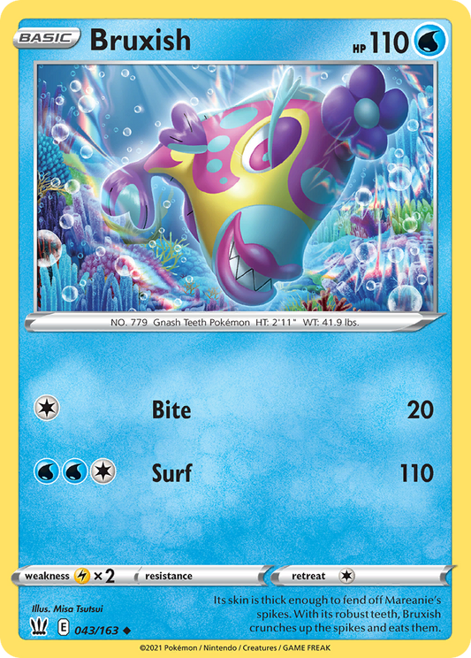 Bruxish - Battle Styles - 043