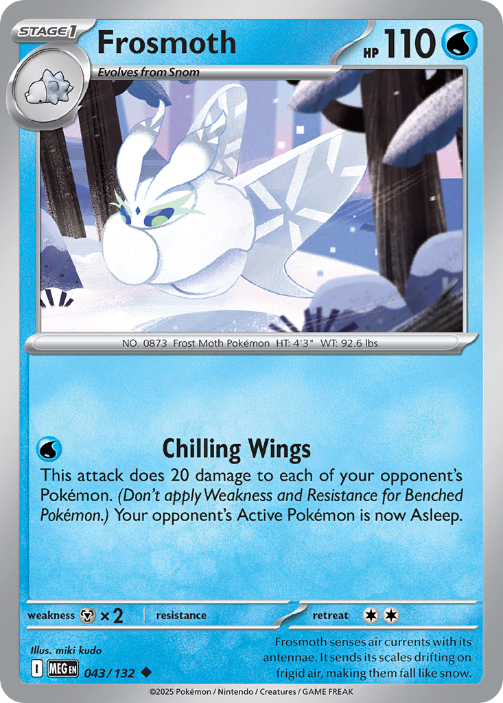 Frosmoth - Mega Evolution - 043