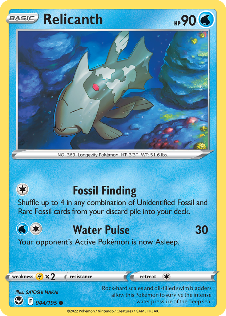 Relicanth - Silver Tempest - 044