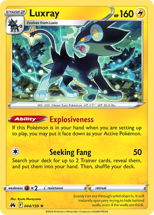 Luxray - Crown Zenith - 044