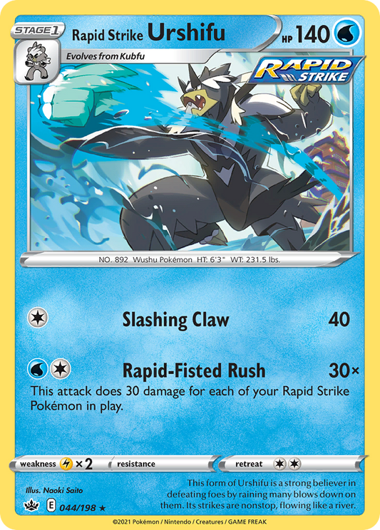 Rapid Strike Urshifu - Chilling Reign - 044