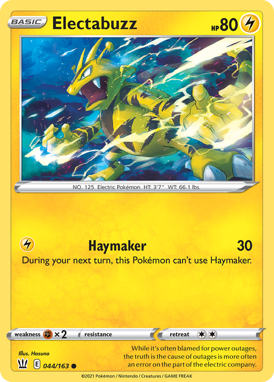 Electabuzz - Battle Styles - 044