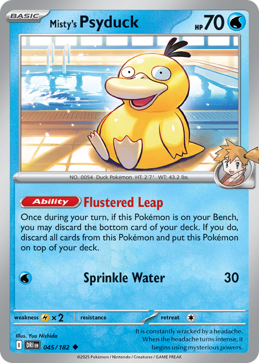 Misty's Psyduck - Destined Rivals - 045