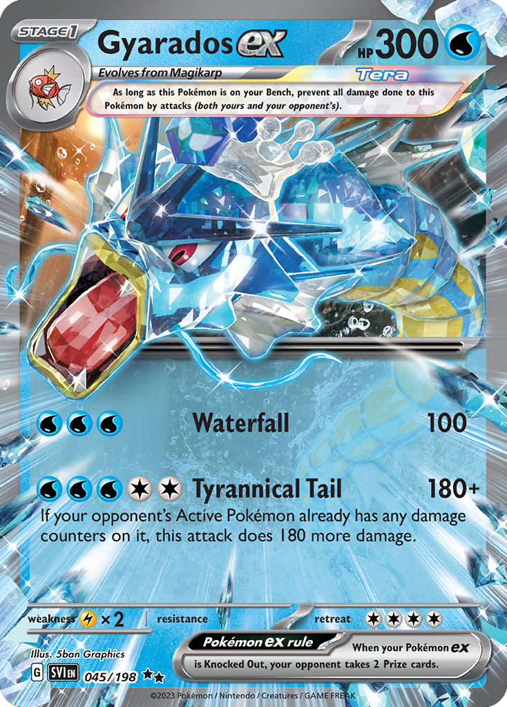 Gyarados ex - Scarlet & Violet - 045
