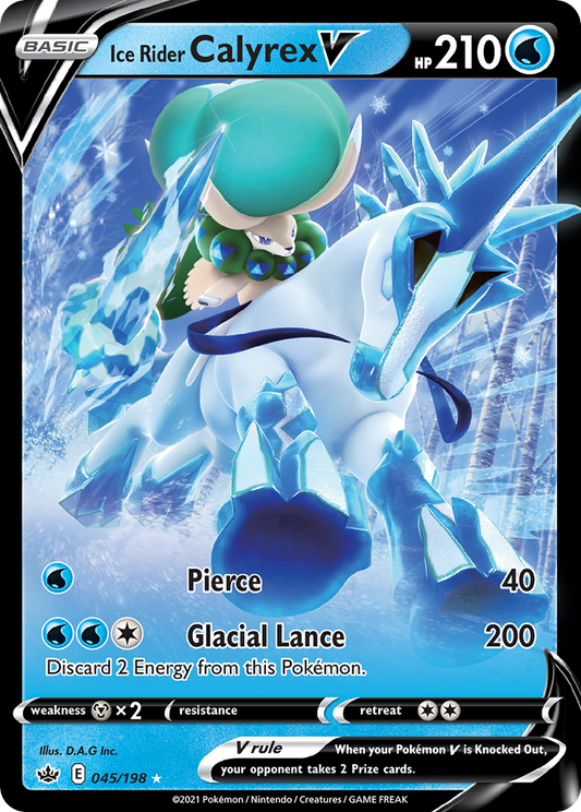Ice Rider Calyrex V - Chilling Reign - 045