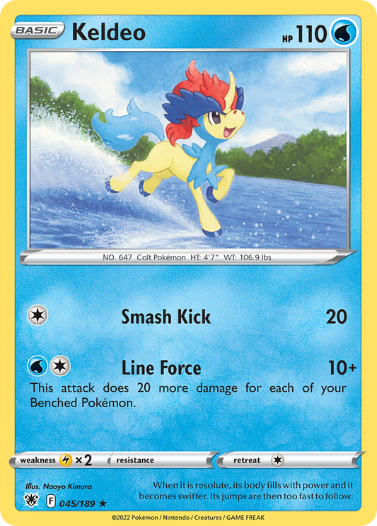 Keldeo - Astral Radiance - 045