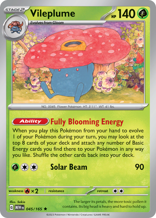 Vileplume - 151 - 045
