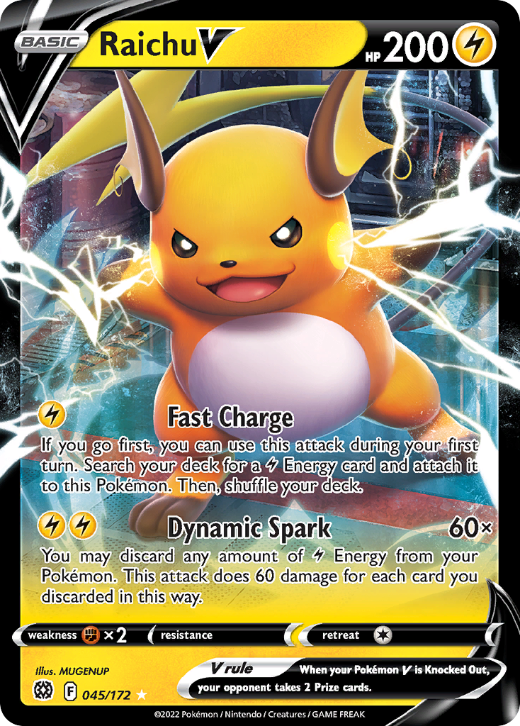 Raichu V - Brilliant Stars - 045