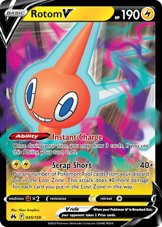 Rotom V - Crown Zenith - 045
