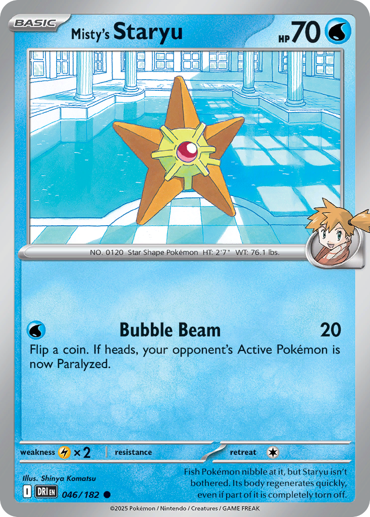 Misty's Staryu - Destined Rivals - 046