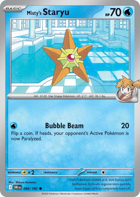 Misty's Staryu - Destined Rivals - 046
