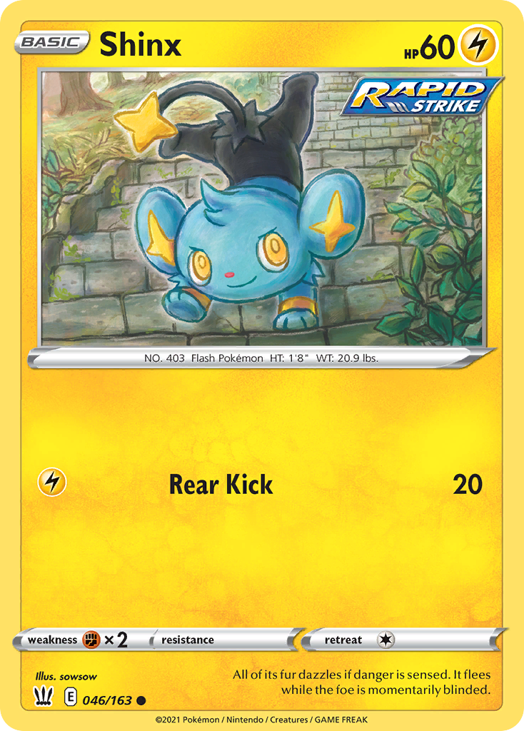 Shinx - Battle Styles - 046