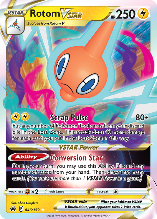 Rotom VSTAR - Crown Zenith - 046
