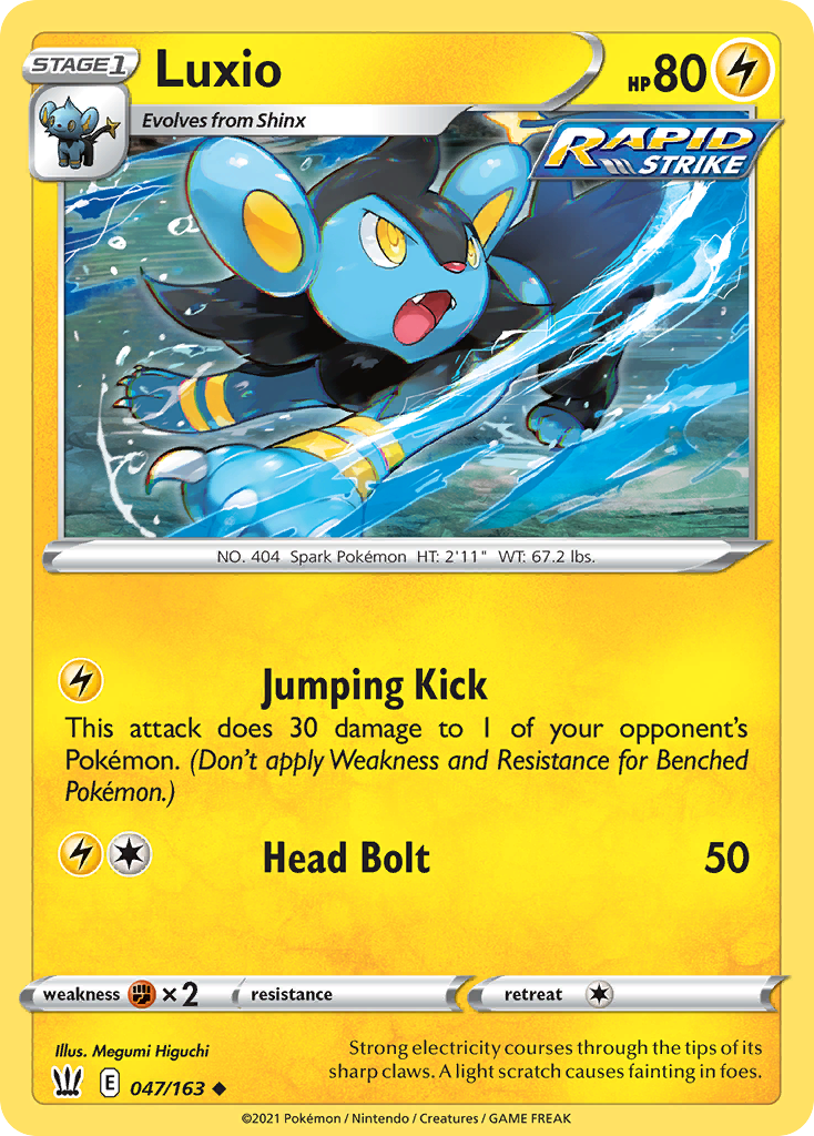 Luxio - Battle Styles - 047
