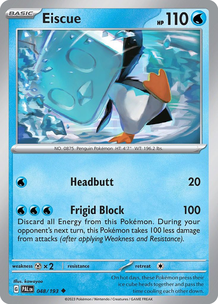 Eiscue - Paldea Evolved - 048