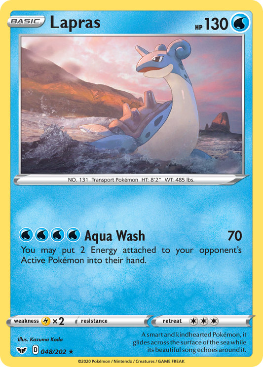 Lapras - Sword & Shield - 048