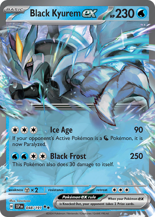 Black Kyurem ex - Surging Sparks - 048