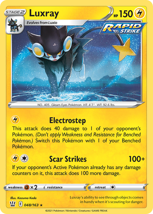 Luxray - Battle Styles - 048
