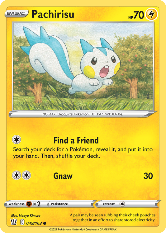 Pachirisu - Battle Styles - 049