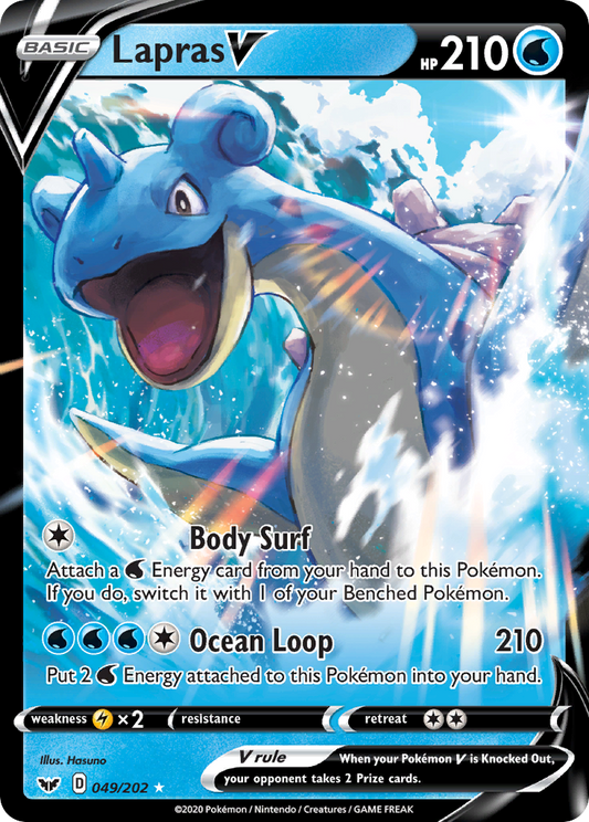 Lapras V - Sword & Shield - 049