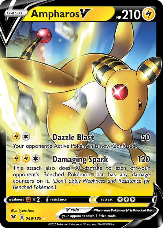 Ampharos V - Vivid Voltage - 049