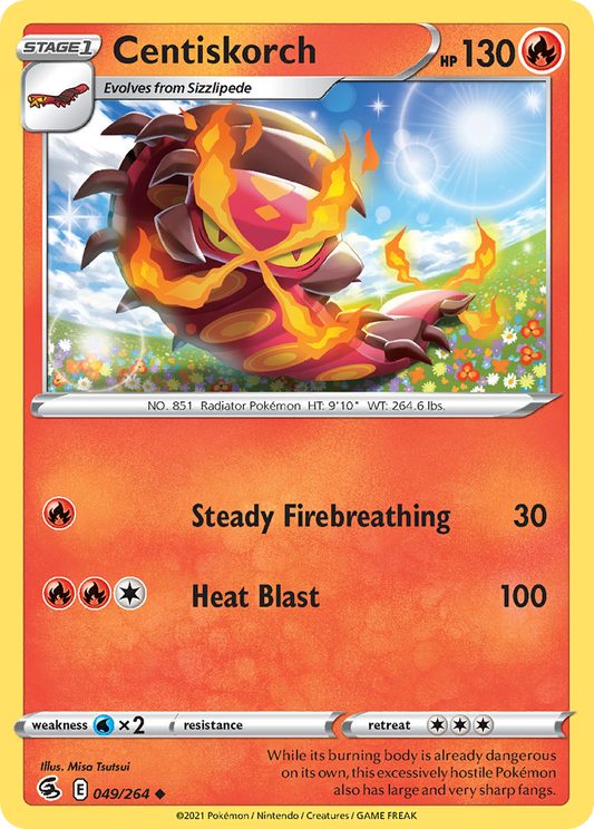 Centiskorch - Fusion Strike - 049
