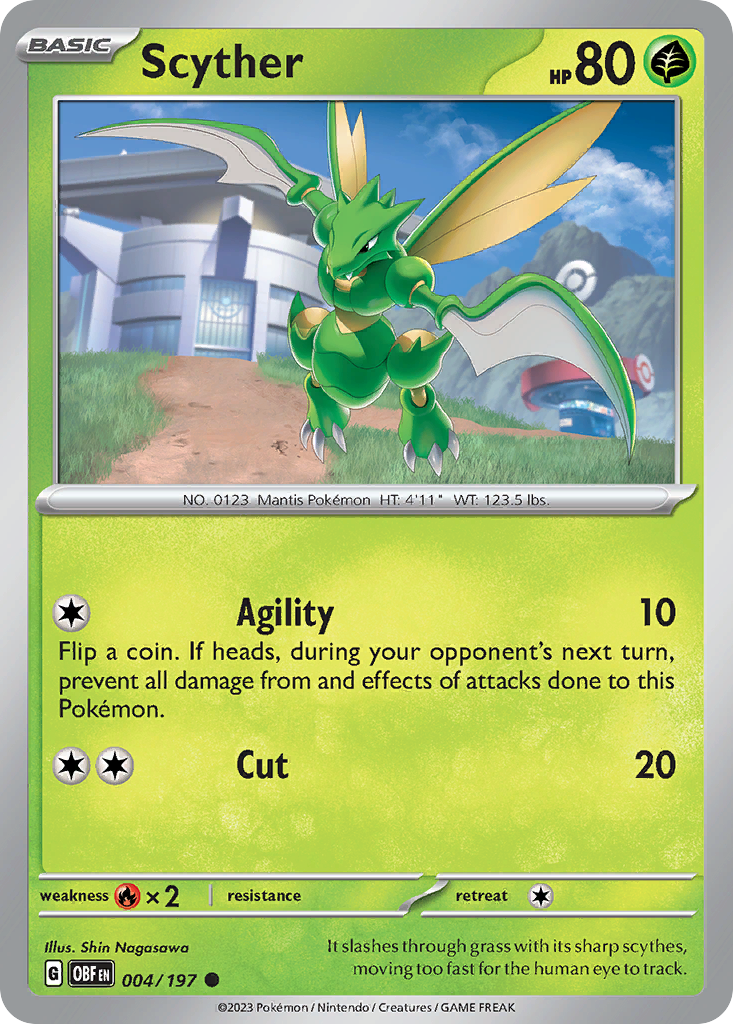 Scyther - Obsidian Flames - 004