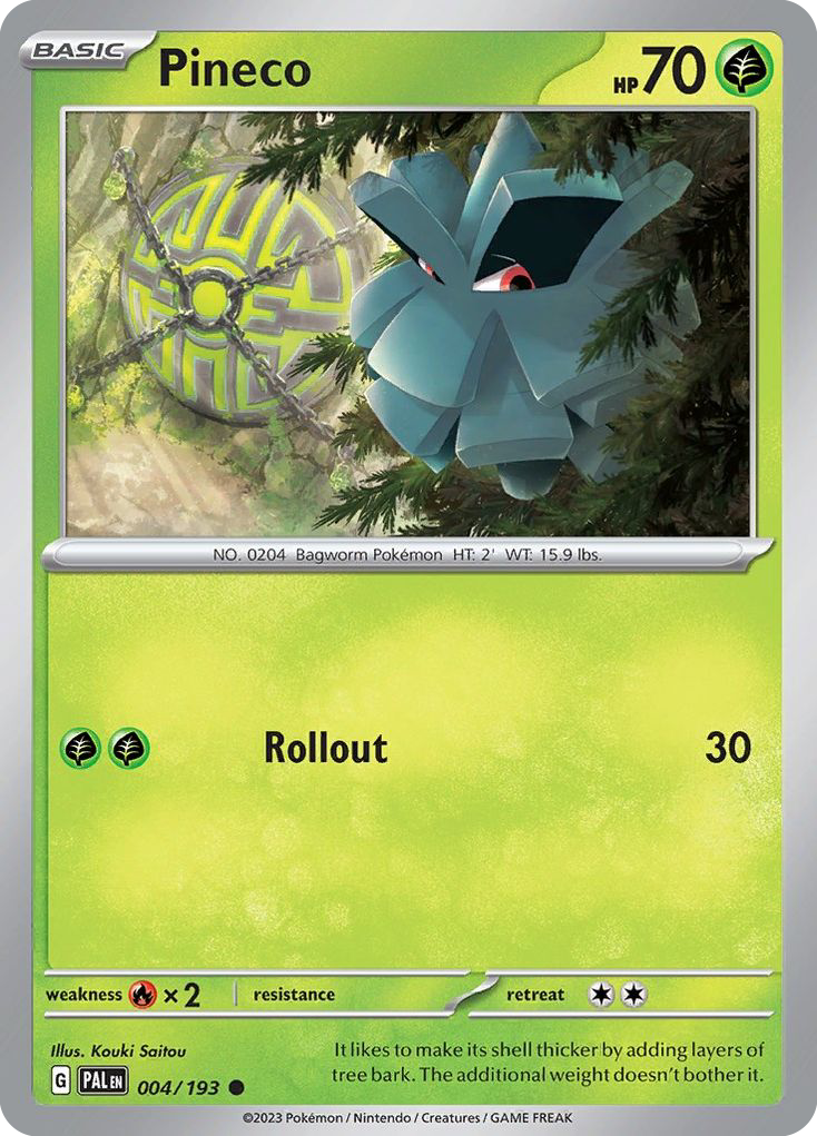 Pineco - Paldea Evolved - 004