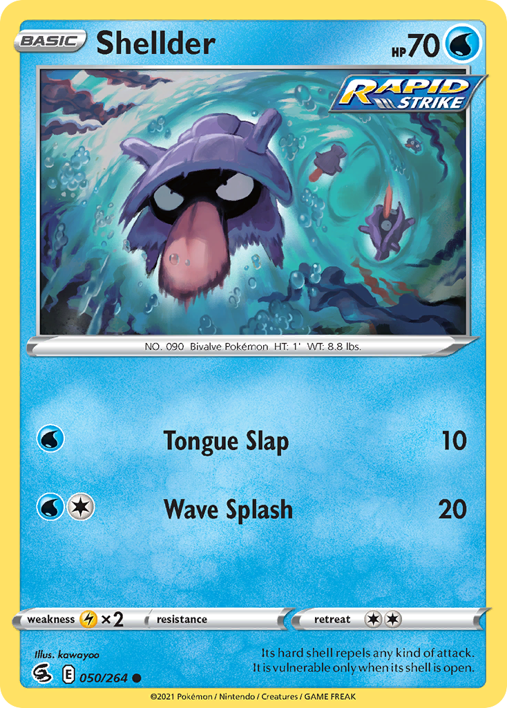 Shellder - Fusion Strike - 050