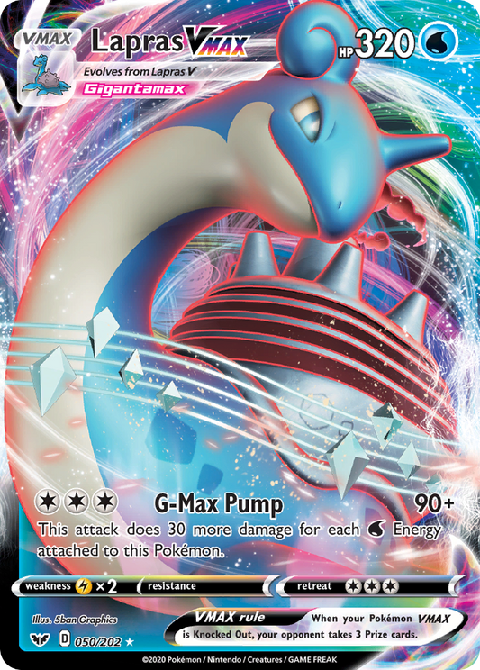 Lapras VMAX - Sword & Shield - 050