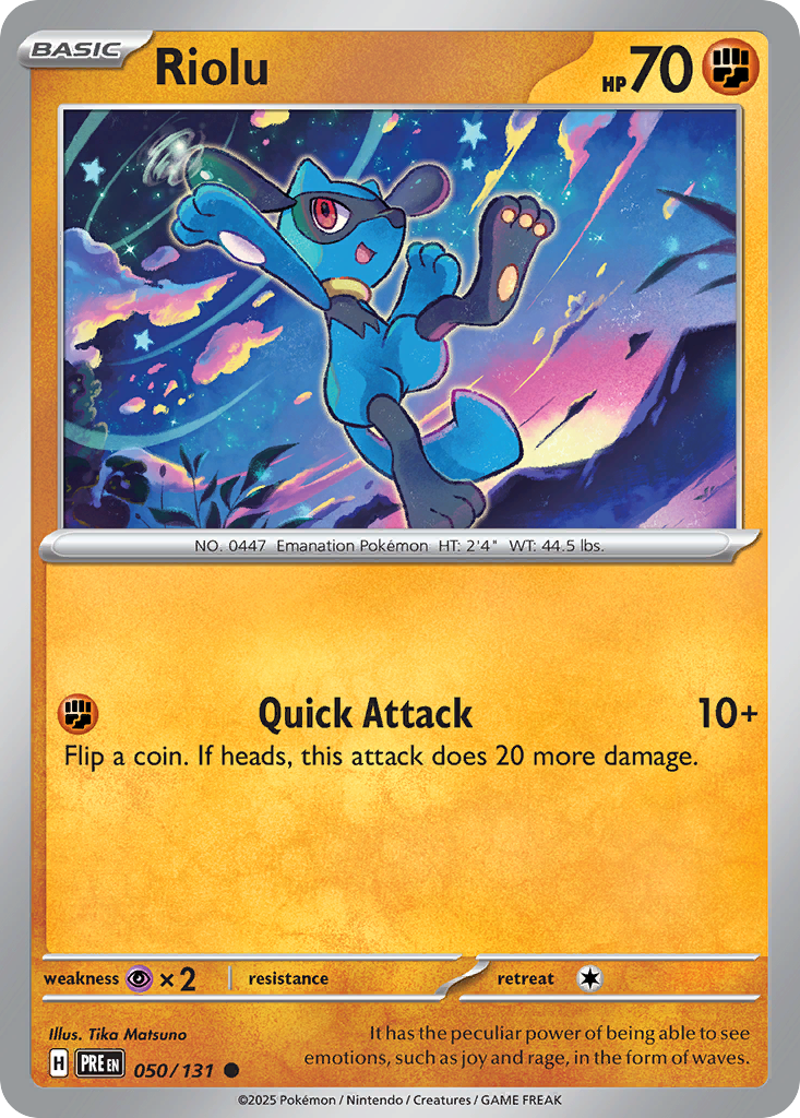 Riolu - Prismatic Evolutions - 050