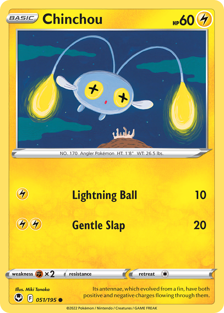 Chinchou - Silver Tempest - 051