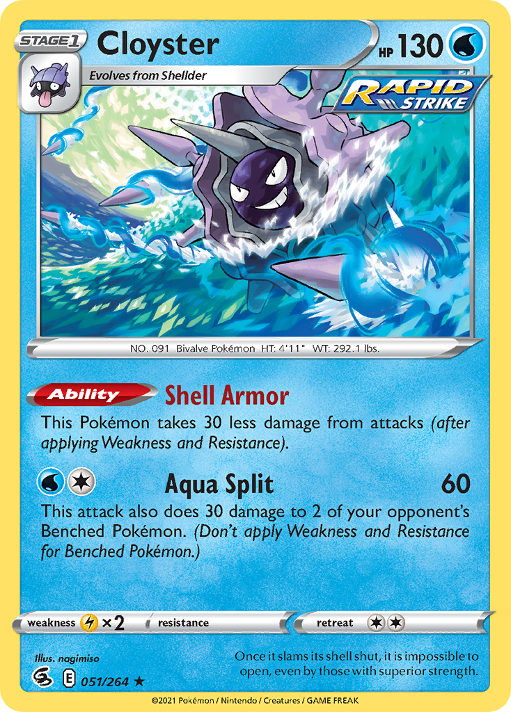 Cloyster - Fusion Strike - 051