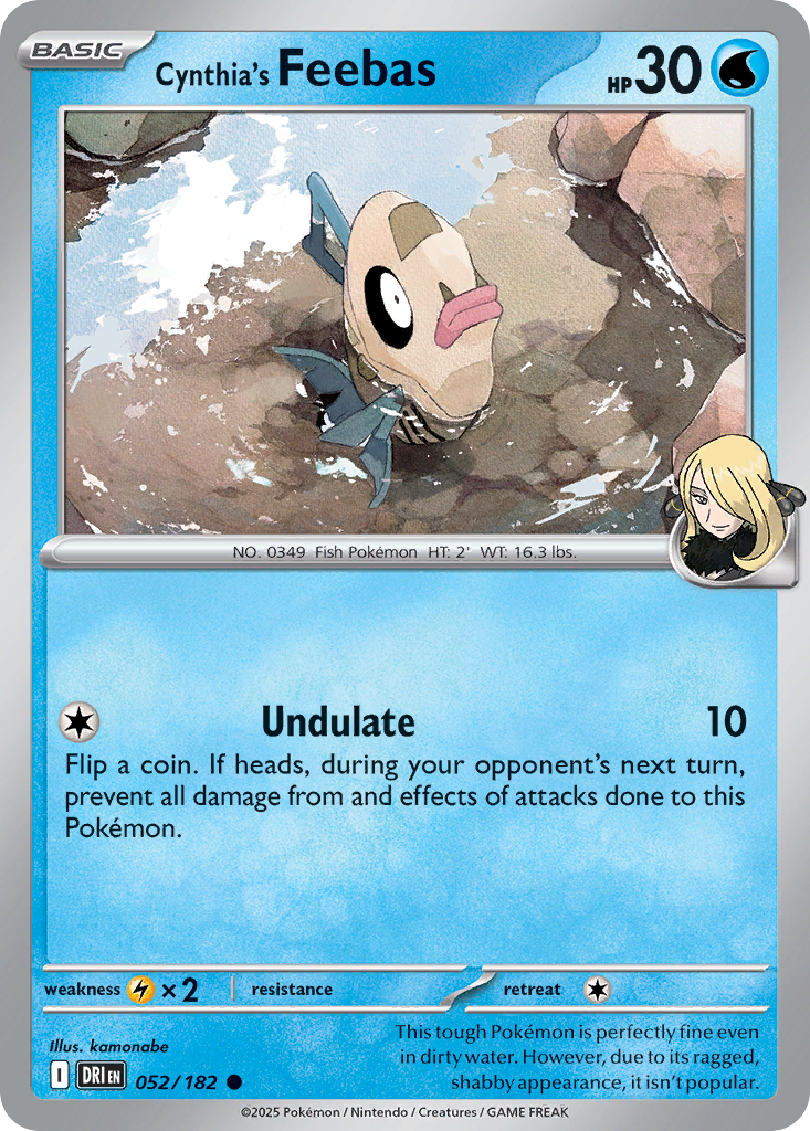 Cynthia's Feebas - Destined Rivals - 052